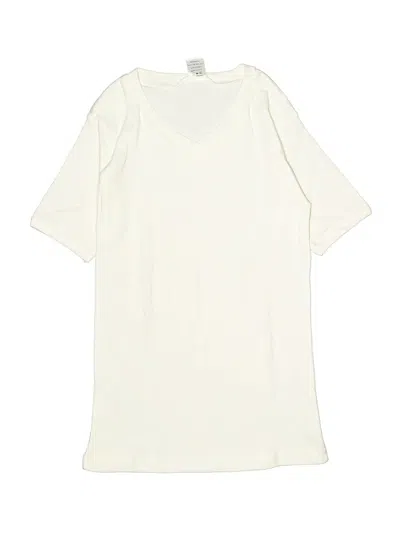 Pre-owned Jack And Jill Kids' 3/4 Sleeve T-shirt In White