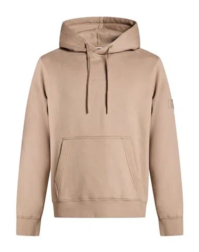 Jack & Jones Core Man Sweatshirt Taupe Size M Cotton, Polyester In Brown