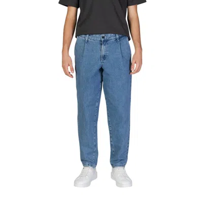 Jack & Jones Jack Jones Cotton Jeans & Men's Pant In Blue