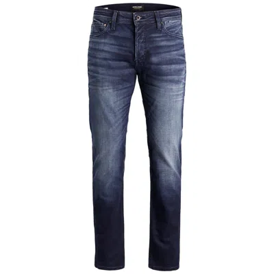 Jack & Jones Jack Jones Cotton Jeans & Men's Pant In Blue