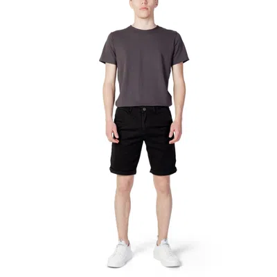 Jack & Jones Jack Jones Cotton Men's Short In Black