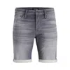 Jack & Jones Denim Shorts In Grey