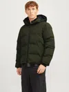 Jack & Jones Jackets And Jackets Man Jack And Jones 12256887 Payne Puffer Jacket Rosin In Green