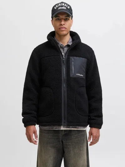 Jack & Jones Jackets And Jackets Man Jack And Jones 12278784 Jjesoho Teddy Black