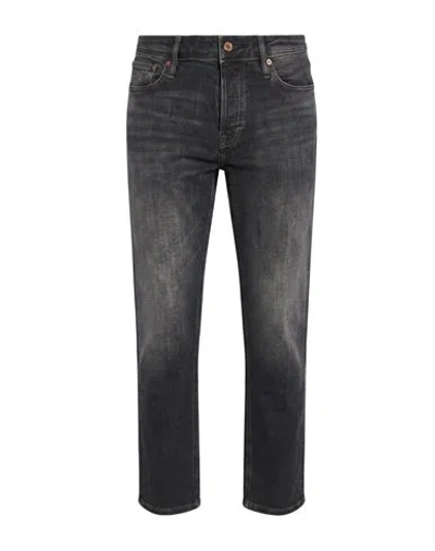 Jack & Jones Man Jeans Black Size 36w-32l Cotton, Recycled Cotton, Elastane
