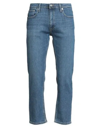 Jack & Jones Man Jeans Blue Size 30w-30l Cotton, Elastane