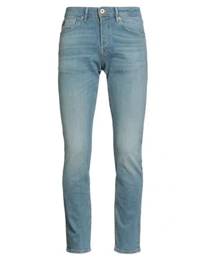 Jack & Jones Man Jeans Blue Size 30w-32l Cotton, Recycled Cotton, Elastane