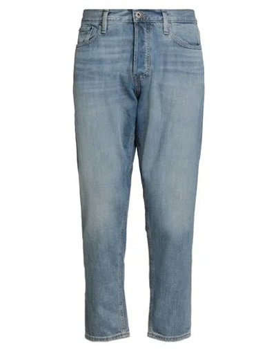 JACK & JONES JACK & JONES MAN JEANS BLUE SIZE 32W-34L ORGANIC COTTON, RECYCLED COTTON