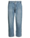 Jack & Jones Man Jeans Blue Size 34w-32l Cotton, Polyester, Recycled Cotton, Elastane In Blue
