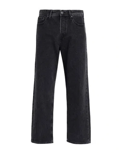 Jack & Jones Man Jeans Steel Grey Size 31w-32l Cotton