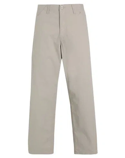 Jack & Jones Man Pants Beige Size 34w-32l Cotton In Gray