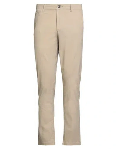JACK & JONES JACK & JONES MAN PANTS BEIGE SIZE 34W-32L COTTON, ELASTANE