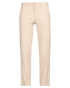 Jack & Jones Man Pants Beige Size 38 Cotton, Linen, Elastane In Neutral