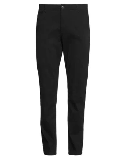 Jack & Jones Man Pants Black Size 34w-34l Cotton, Elastane