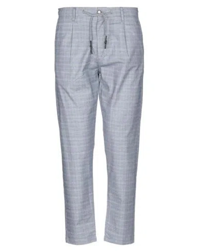Jack & Jones Man Pants Grey Size 32w-34l Cotton, Elastane In Gray