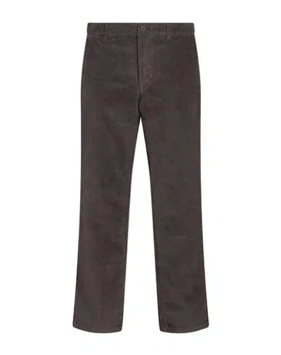 Jack & Jones Man Pants Grey Size 38w-34l Cotton, Elastane In Brown