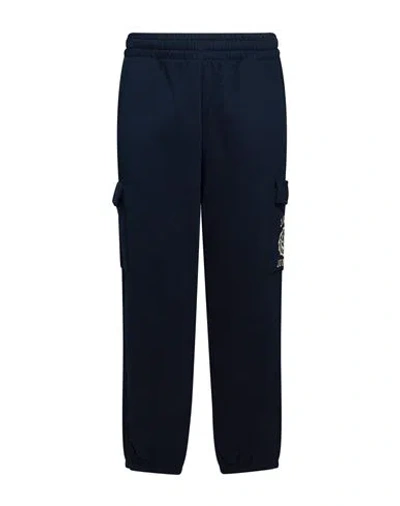 Jack & Jones Man Pants Midnight Blue Size L Cotton, Polyester
