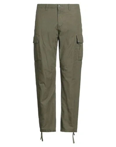 Jack & Jones Man Pants Military Green Size 34w-32l Cotton