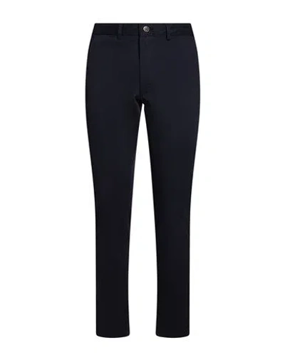 Jack & Jones Man Pants Navy Size 30w-34l Cotton, Recycled Cotton, Elastane In Blue