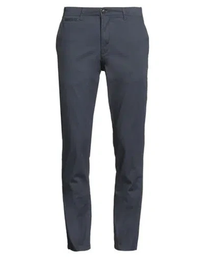 Jack & Jones Man Pants Navy Size 34w-32l Cotton, Elastane In Blue