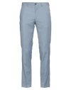 Jack & Jones Man Pants Sky Blue Size 34 Polyester, Wool, Elastane