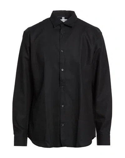 Jack & Jones Man Shirt Black Size Xl Cotton, Polyester
