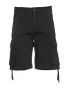 Jack & Jones Man Shorts & Bermuda Shorts Black Size M Cotton, Elastane In Black