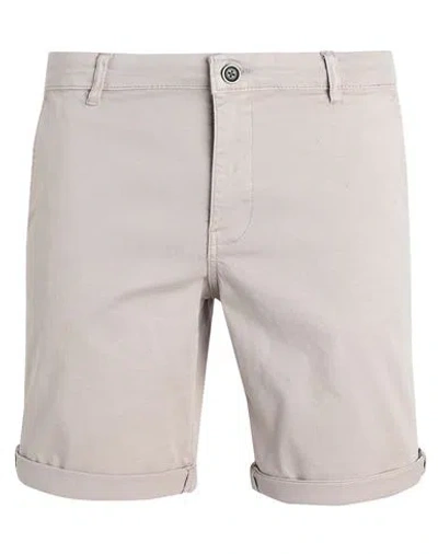 Jack & Jones Man Shorts & Bermuda Shorts Light Brown Size S Cotton, Elastane In Beige