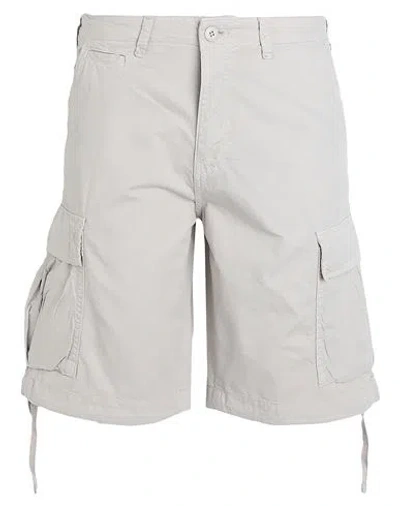 Jack & Jones Man Shorts & Bermuda Shorts Light Grey Size Xl Cotton In Grey