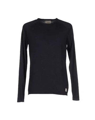 Jack & Jones Man Sweater Midnight Blue Size L Cotton