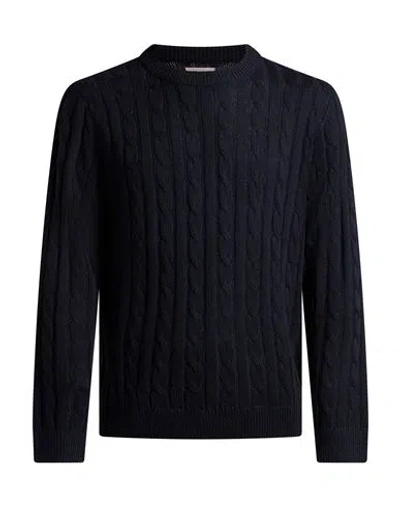 Jack & Jones Man Sweater Midnight Blue Size M Acrylic, Cotton
