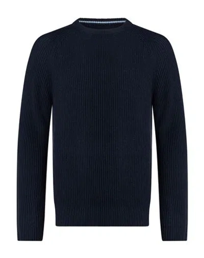 Jack & Jones Man Sweater Midnight Blue Size S Acrylic, Cotton