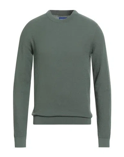Jack & Jones Man Sweater Military Green Size S Cotton, Polyester