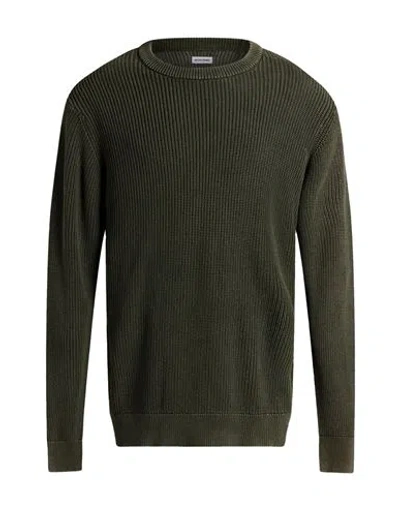 Jack & Jones Man Sweater Military Green Size Xl Cotton