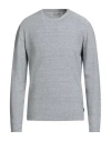 Jack & Jones Man Sweater Slate Blue Size L Cotton, Linen