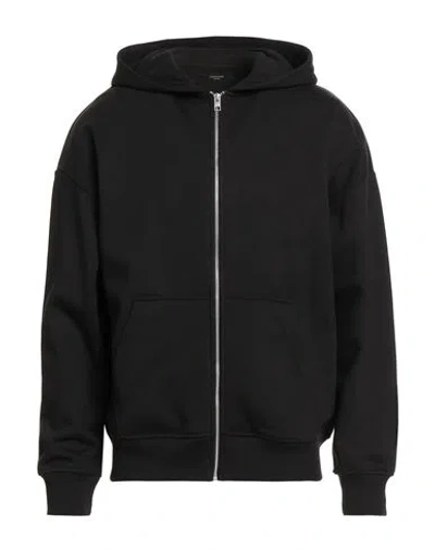 Jack & Jones Man Sweatshirt Black Size Xl Cotton, Polyester, Viscose