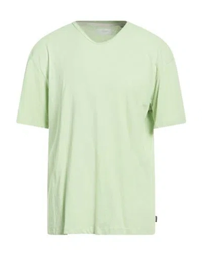 Jack & Jones Man T-shirt Light Green Size Xl Cotton, Linen