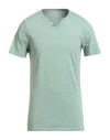 Jack & Jones Man T-shirt Sage Green Size M Cotton