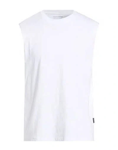 Jack & Jones Man T-shirt White Size Xxl Cotton