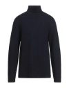 Jack & Jones Man Turtleneck Midnight Blue Size Xl Cotton