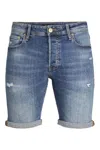 Jack & Jones Men's Slim Fit Shorts In Denim