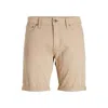 Jack & Jones Men's Slim Fit Shorts In Khaki In Green