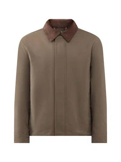 Jack & Jones Mens Wolf Worker Jacket In Canteen