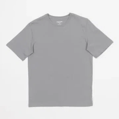 Jack & Jones Organic Cotton Basic Slim T-shirt In Light Grey