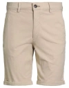 Jack & Jones Pants Studio Man Shorts & Bermuda Shorts Beige Size S Cotton, Recycled Cotton, Elastane In Neutral