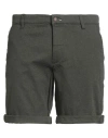 Jack & Jones Pants Studio Man Shorts & Bermuda Shorts Military Green Size Xl Cotton, Recycled Cotton