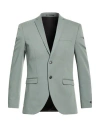 Jack & Jones Premium Man Blazer Sage Green Size 38 Polyester, Viscose, Elastane