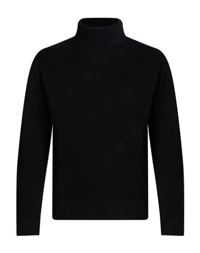 Jack & Jones Premium Man Turtleneck Black Size Xxl Cotton, Organic Cotton