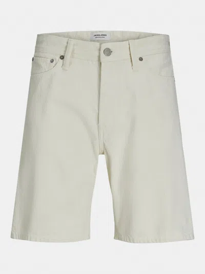 Jack & Jones Shorts And Bermuda Man Jack And Jones 12249043 Tony Ecru In White