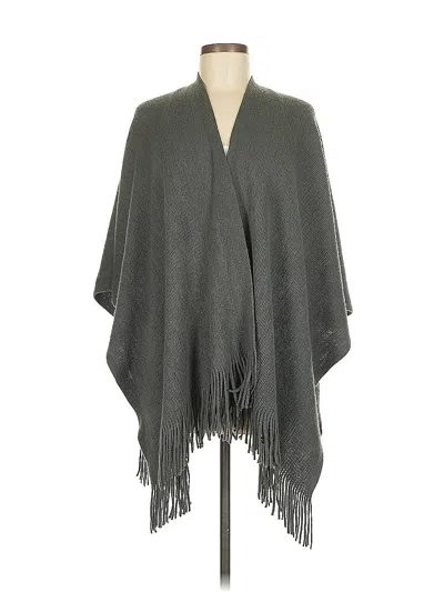 Pre-owned Jack & Missy Poncho In Green